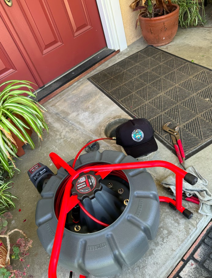 Drain and sewer cleaning equipment used by Pure Planet Plumbing in Burbank