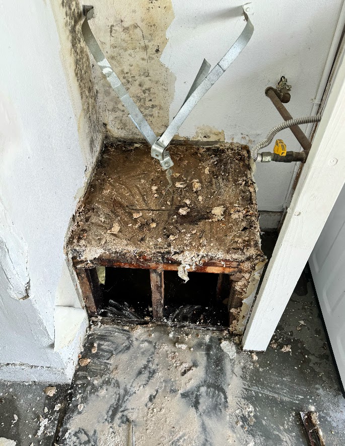 Sewer line cleanout excavation and repair by Pure Planet Plumbing in Burbank